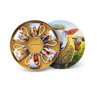 Tipperary Crystal Eoin O'Connor Mugs Beyond The Herd with Cow Design Boxed Set of 6
