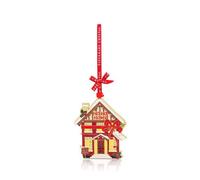 Tipperary Crystal Sparkle Collection New Home Hanging Decoration - Red Ribbon, Gift Box