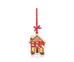 Tipperary Crystal Sparkle Collection New Home Hanging Decoration - Red Ribbon, Gift Box