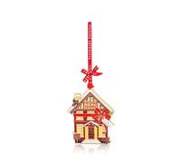 Tipperary Crystal Sparkling New Home Christmas Decoration - Festive Hanging Ornament with House Detail