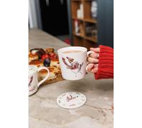 TipperleyHill Robin Fine China Mug and Coaster Set Mikasa White One Size