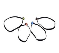 Tippet Rings Fly Fishing,Multifunction Tippet Rings | 4 Piece Elastic Wire Leader Tenders Portable Threader for Bass Saltwater Freshwater Sports Tackle Catfish Trout Carp Outdoors
