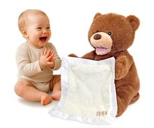 Tippi P Boo Teddy Bear Toy - Interactive Talking Teddy With Comforter