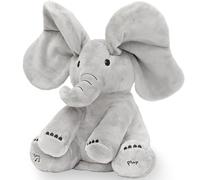 Tippi P Boo Elephant Toy - Interactive Singing Elephant Teddy