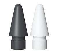 Tips Compatible with Apple Pencil 2 Tips 1st Gen and 2nd Generation nib Replacement for iPad Pro iPencil 2 nibs 2 Pack (Grey White)