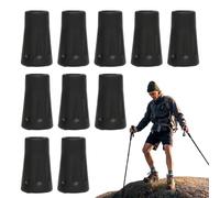 Tips for the excursion pole - tips on the walking stick | 10 shock pieces that have absorbed the protection of the walking feet. Accessories outdoor walking rod