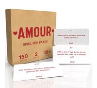TIPSI Amour Game for Couples for Two | With Funny & Deep Questions for 2 People | Couple Gifts for Boyfriend or Girlfriend | Anniversary Gift for Him & Her or Valentine's Day