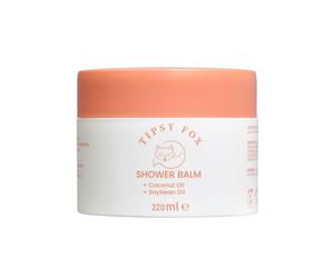 Tipsy Fox Shower Balm with Coconut Oil and Soybean Oil, 220ml