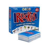 Ruckus Original Edition Fast-Paced Action Card Stealing Game, Quick Thinking, Agility, & Hand-Eye Coordination, Family Fun, Group & Party Game, Ages 5+, 2-5 Players