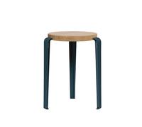 TipToe LOU Stool Oak/Midnight Blue