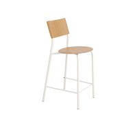 TipToe SSD Bar Stool 65 cm Oak/Cream White