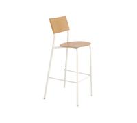 TipToe SSD Bar Stool 75 cm Oak/Cream White