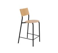 TipToe SSD Barstool 65 cm Oak/Graphite Black