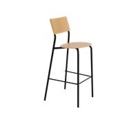 TipToe SSD Barstool 75 cm Oak/Graphite Black