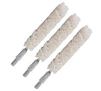 Tipton Bore Mop 3-Pack with 8-32 Threads, Cotton Construction for Applying Gun Oil, Solvent, Bore Cleaning