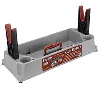 Tipton Gun Butler with Non-Marring Cleaning Forks and Storage Compartments for Secure Firearm Cleaning and Maintenance Green