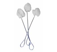 Tipton unisex adult Count Shooters Swabs 50, white, silver, One Size US