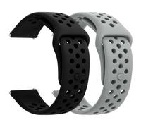 Tiptops 22mm Watch Bands Quick Release Replacement Wristband Compatible with Garmin Vivoactive 4 45mm/ Forerunner 255/265/570 47mm/ Venu 4 45mm/3 45mm/Venu 2, Soft Silicone Waterproof Sport Straps