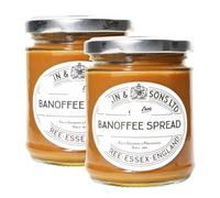 Tiptree Banoffee Spread 210g - Pack of 2 Rich Banana & Toffee Flavour Nut-Free Dessert Spread