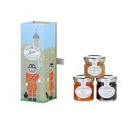 Tiptree Beefeater Trio Gift Pack - Black Currant, Apricot & Salted Caramel