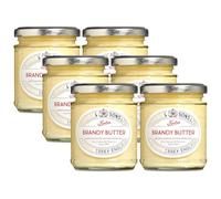 Tiptree Brandy Butter 1 x 170g - Rich Sweet Sauce with Brandy for Puddings, Desserts & Festive Treats