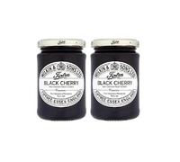 Tiptree Jams Black Cherry Preserve 12oz (Pack of 2) by Tiptree
