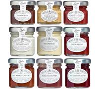 Tiptree Mini Condiment Selection, 24 Jars, Pick 3 Flavours, 8 Pots of Each
