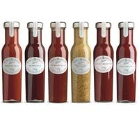 Tiptree Mixed Selection of 6 Savoury Sauces Condiment Bundle Pack 285g-340g