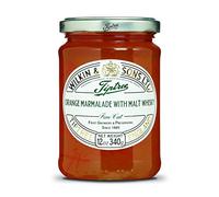 Tiptree Orange Marmalade with Malt Whisky Fine Cut (340g) - Pack of 2