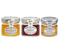 Tiptree Strawberry, Honey & Marmalade Preserve 28g Jars 8 of Each (24 Pack)