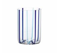 Tirache Zaffron Two-Tone Borosilicate Glass Aquamarine-Blue Box of 6