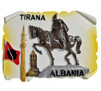 Tirana Albania Travel Souvenir 3D Refrigerator Magnets Fridge Decoration Magnets