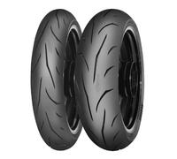Mitas Sport Force+ 54s Tt| Tl Sport Front Tire Silver 110 / 70 / 17