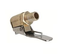 Tire Air Chucks SENRISE 8mm Tire Valve Connector Brass Open End Air Pump Clip Fast Conversion Head Clip Type Nozzle (2PCS)