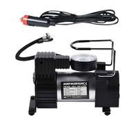 Tire Air Pump | Quick Inflation with Pressure Gauge,Portable Air Compressor for Car Tires | for Pool Floats Ball Inflatables Balloons Outdoor Road Trip Camping Survival Vehicle Bike