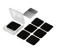 Tire and Tube Patch Repair Kits, Square Patches Heavy Duty - Self Adhesive Bike Inner Patch, Quick Easy for Mountain Road Bike, Portable Storage Box