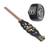 Tire Chains For Trucks - Spikes Cleats Anti-Slip Quiet Heavy-Duty, Tire Chains For Pickup Trucks | For Hiking Trailer Ice Winter Offroad Lawn Fishing