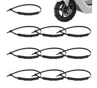 Tire Chains Snow Chains for Motorbike E-Bike 10Pcs Non-Slip Tire Chains Universal Wheel Chains for Snow Nylon 20 Teeth Winter Snow Tire Chains