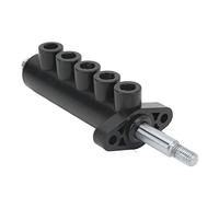 Tire Changer Machine Foot Pedal Pneumatic Valve 5 Way Aluminium Alloy 8mm Threaded Steel Rod Repairing Supplies