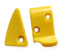 Tire Changer Plastic Insert, Tire Machine Guard, Wheel Rim Edge Protector for Mount Duck Head, Nylon Tyre Demount Fitting Head Part, 6 Front (Upper) + 6 Rear (Lower) Insert Kit / Pack, 2 Packs, 25Y3B