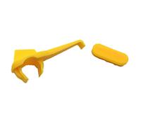 Tire Changer Plastic Insert, Tire Machine Guard, Wheel Rim Edge Protector for Mount Duck Head, Nylon Tyre Demount Fitting Head Part, 6 Front (Upper) + 6 Rear (Lower) Insert Kit/Pack, 2 Packs, 13YKM