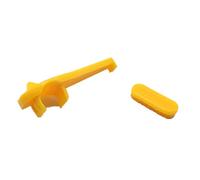 Tire Changer Plastic Insert, Tire Machine Guard, Wheel Rim Protector for Mount Demount Duck Head, Tyre Repair Mounting Protection Accessory Kit, Front + Rear Inserts, (03YKM, 6 Pairs)