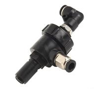 Tire Changer Quick Exhaust Valve Single Way Dump Elbow Cylinder Exhaust Fitting for Tyre Repair and Bead Breaker Release Air Pressure Relief Valve Garage（A