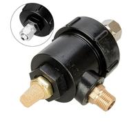 Tire Changer Quick Relief Bead Breaker Release Dump Valve with G1/4 Interface and 8mm Tube Connection, Plastic Exhaust Valve for Automotive Garage Equipment