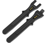 Tire Changing Tool, Tire Iron Set, 2pcs Motorcycle Tire Irons, 40CR Steel Tire Bead Breaker, Black Tire Changing Spoons, Rust Proof Motorcycle Tire