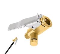 Tire Chucks,Clamp Type Inflation Pump Nozzle - Quick Connect Locking Air Compressor Attachments | for Dirt Biking, Road Cycling, Sooter, Outdoor, Car, Bicycle, Motorcycle
