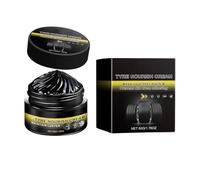 Tire Coating Paste - 50g Rapid Acting Trim Restorer, Quick Penetrate Auto Tire Shine Protection | Dashboard Cream, Rubber Renewing Wax For Cars Trucks RV Exterior Use