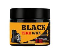 Tire Coating Paste - 80g Professional Wax Detailer, High Gloss Protective Finish | Auto Truck Motorcycle Boat RV Tire Care, Rim Cleaning and Brake Protection, Long Lasting Shine, Easy Apply Automotive