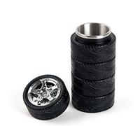 Tire Coffee Tea Cup Stainless Steel Interior Durable Cup Personalized Tire Styling Coffee mug/Tea cup，Designed for Car Lovers，Stainless Steel Inner Tube，11oz Thermos for Men