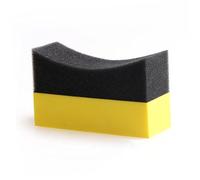 Tire Dressing Applicator Pad, Car Detailing Foam Sponge Tool for Tire Shine Polishing, Multi Functional Cleaning Sponge with Ergonomic Grip for Auto Interior and Household Use